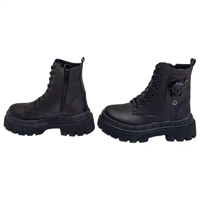 نیم بوت زنانه مدل بندی بغل زیپ