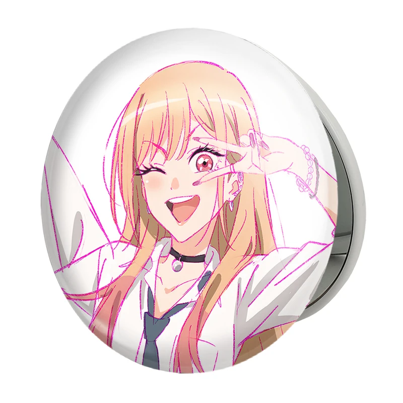 آینه جیبی خندالو طرح کیتاگاوا انیمه مای درس آپ دارلینگ مدل تاشو کد 23840 