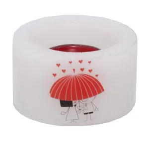 شمع مدل فانوسی عاشقانه کد4