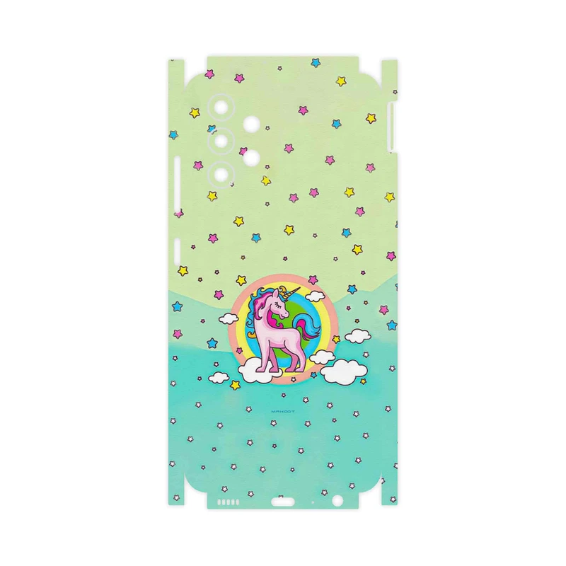 برچسب پوششی ماهوت مدل Rainbow unicorn adventure-FullSkin مناسب برای گوشی موبایل سامسونگ Galaxy M32 5G