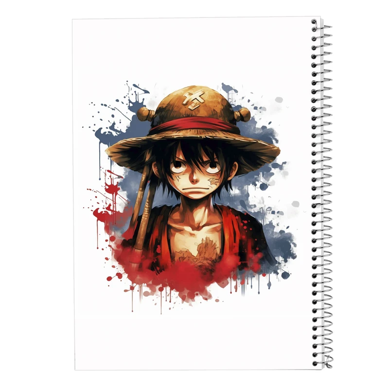 دفتر شطرنجی 50 برگ مدوپد مدل وان پیس One Piece کد DF11511