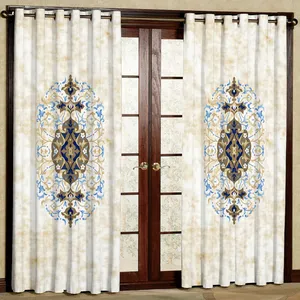 پرده مدل آویزی هازان پانچی کد 4171 سایز 140x200 سانتی متر