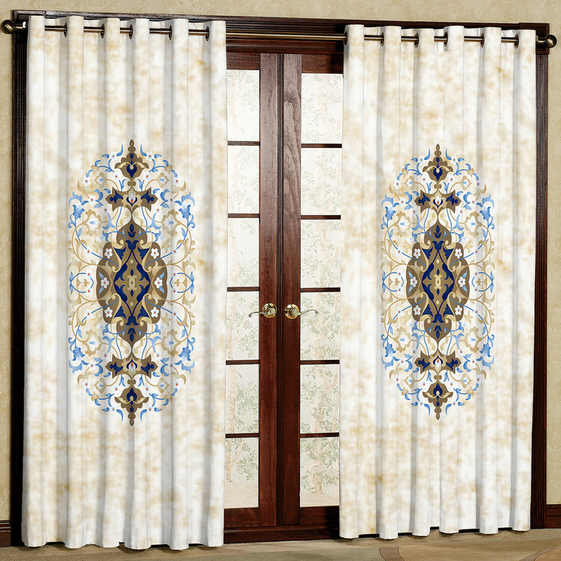 پرده مدل آویزی هازان پانچی کد 4171 سایز 140x200 سانتی متر