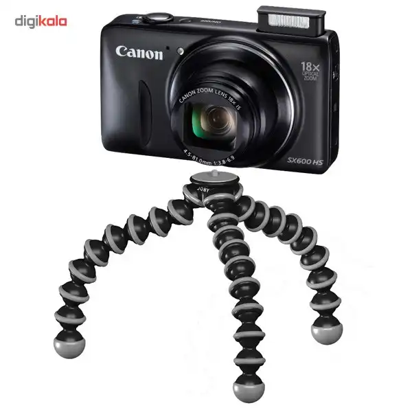 دوربین دیجیتال کانن مدل PowerShot SX600 به همراه گوریلاپاد و کیف دوربین