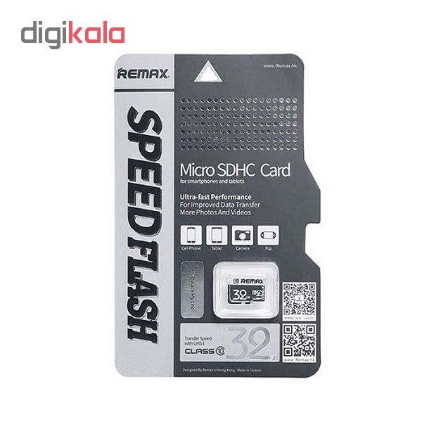 کارت حافظه microSDHC ریمکس مدل RX-1 کلاس 10 سرعت 48MBps ظرفیت 32 گیگابایت