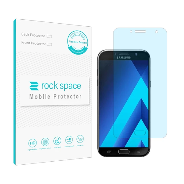 محافظ صفحه نمایش آنتی بلو راک اسپیس مدل HyBLU مناسب برای گوشی موبایل سامسونگ Galaxy A7 2017