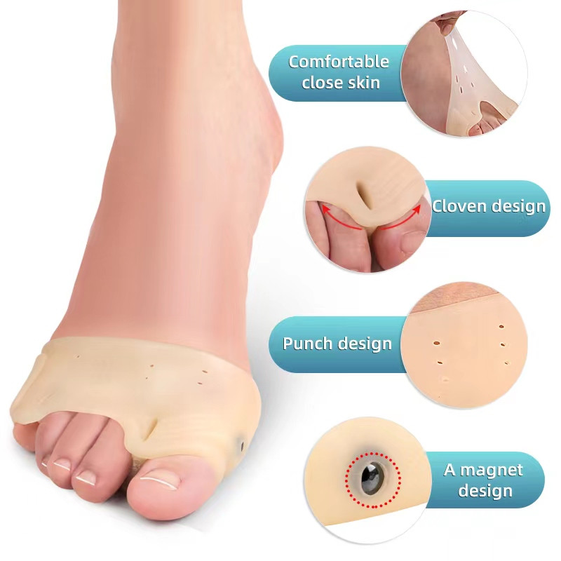 اصلاح کننده هالوکس والگوس و انگشت کوچک پا و محافظ زیر پنجه مدل FX 239 بسته دو عددی اصلاح کننده هالوکس والگوس و انگشت کوچک پا و محافظ زیر پنجه مدل FX 239 بسته دو عددی