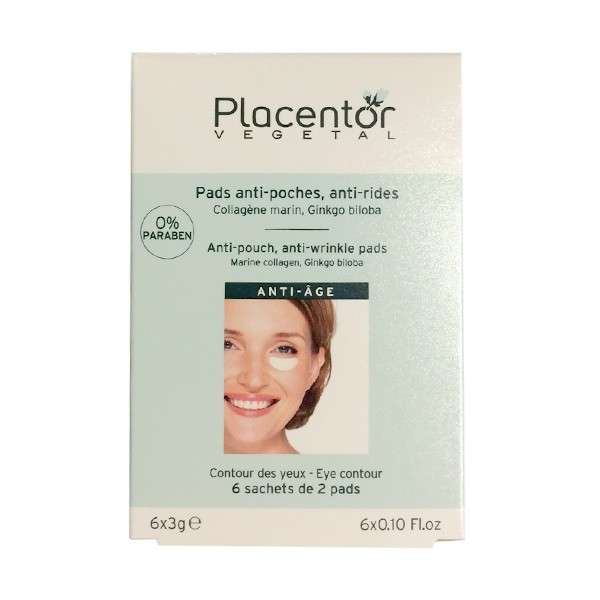 پد ضد پف دور چشم پلاسنتور مدل Anti Wrinkle بسته 12 عددی پد ضد پف دور چشم پلاسنتور مدل Anti Wrinkle بسته 12 عددی