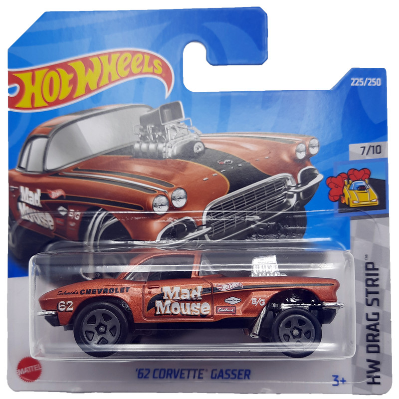 ماکت ماشین هات ویلز مدل 62 CORVETTE GASSER