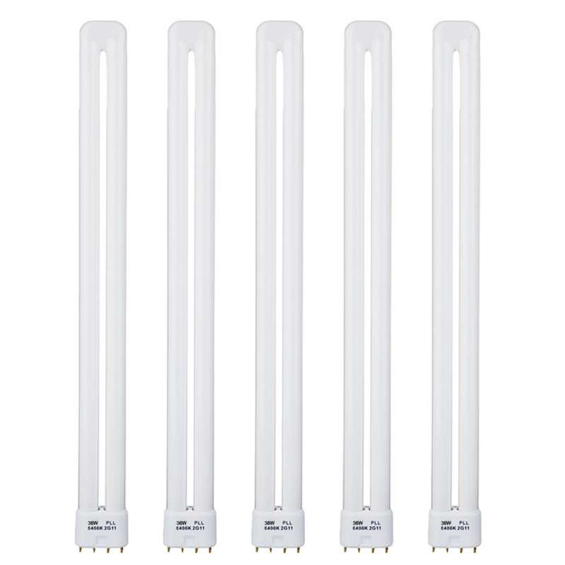 لامپ اف پی ال 36 وات زمان نور مدل PLL پایه 2G11 بسته 5 عددی