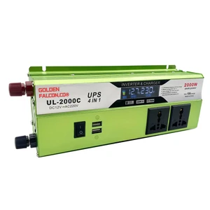 اینورتر و شارژر گلدن فالکن مدل ul-2000c