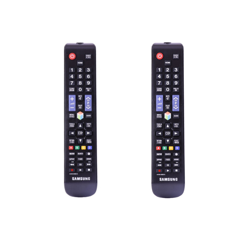 ریموت کنترل تلویزیون  مدل AA59-00581A مجموعه 2 عددی