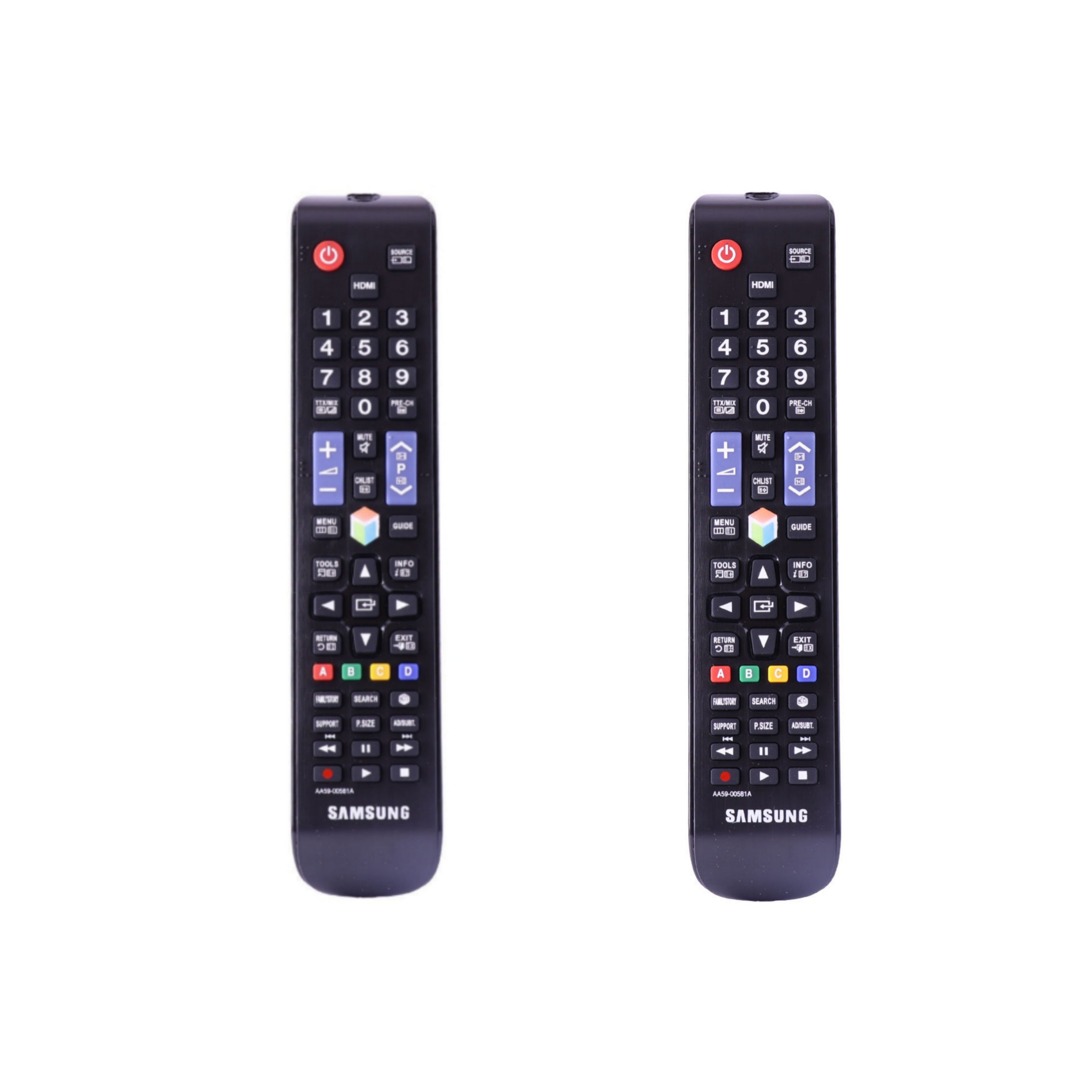 ریموت کنترل تلویزیون  مدل AA59-00581A مجموعه 2 عددی