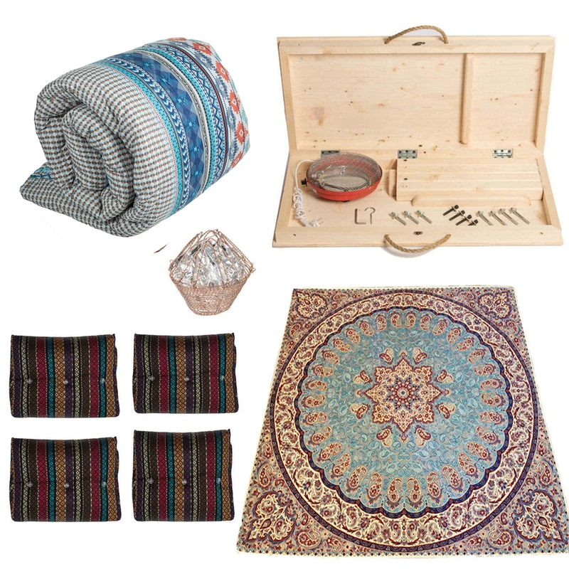 کرسی برقی پارسین مدل لیمو KT90-L4 مجموعه 9 عددی