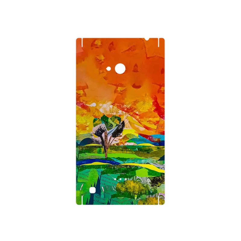 برچسب پوششی ماهوت مدل Collage of Painting مناسب برای گوشی موبایل نوکیا Lumia 720