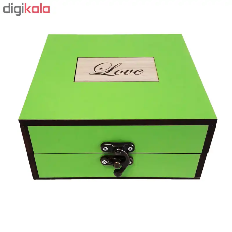 جعبه هدیه چوبی کادو آیهان باکس مدل 78