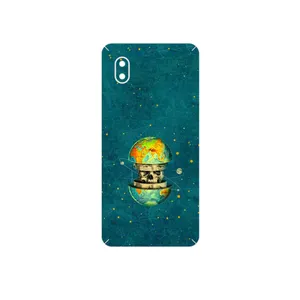 MAHOOT Collage of Earth Face Cover Sticker for Samsung Galaxy A01 Core