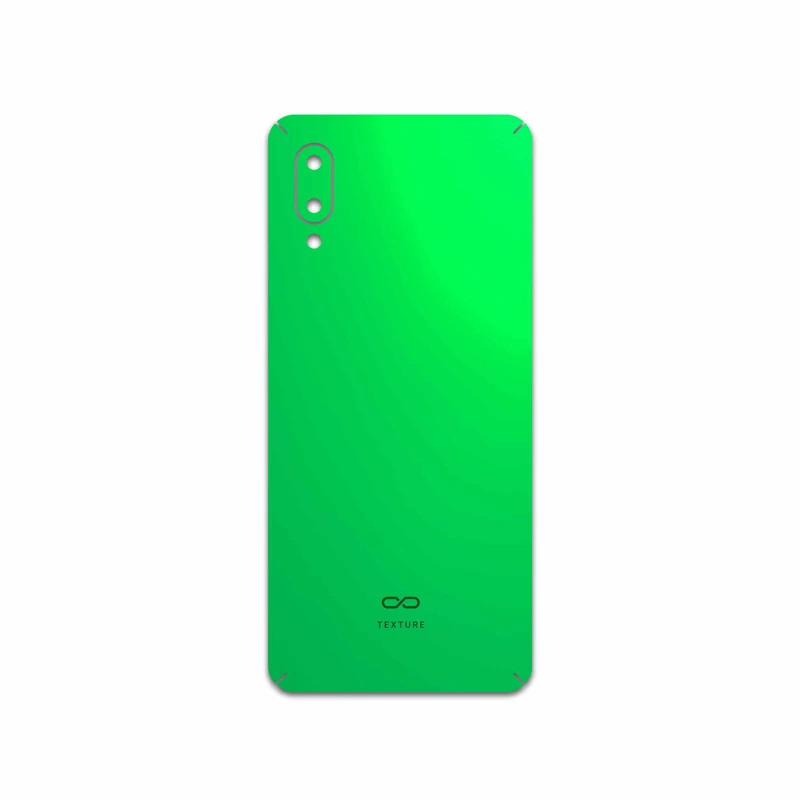 برچسب پوششی ماهوت مدل Matte-Green مناسب برای گوشی موبایل سامسونگ Galaxy A02