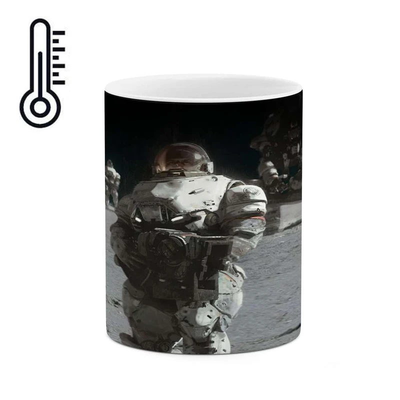 ماگ حرارتی کاکتی مدل فضانورد کد mgh14317