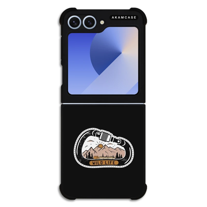 کاور آکام مدل AMC-WSGZFLIP6-MOUNTAINS-10 مناسب برای گوشی موبایل سامسونگ Galaxy Z Flip 6
