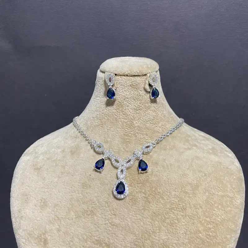 نیم ست نقره زنانه مدل 30706