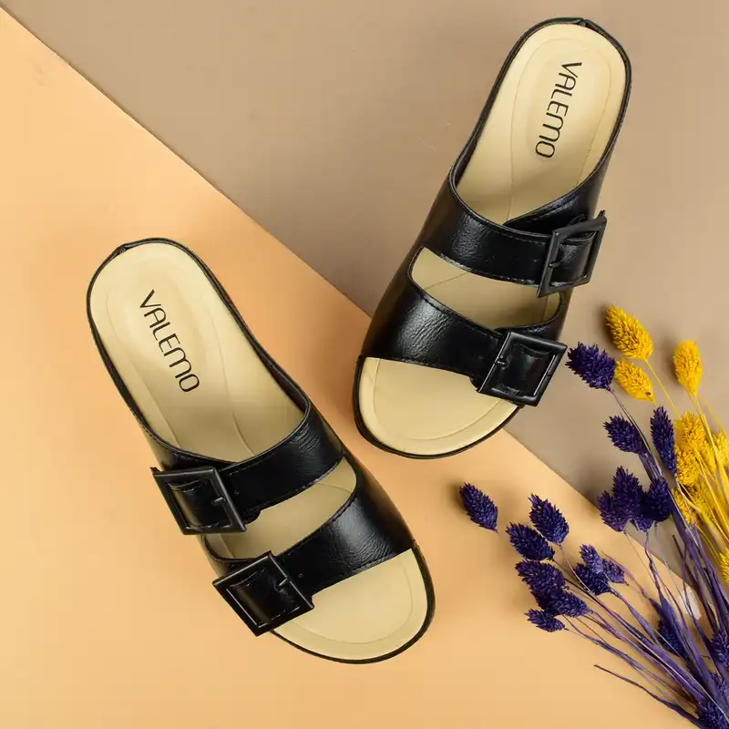 دمپایی زنانه ولمو مدل وینکلر کد BK.2938