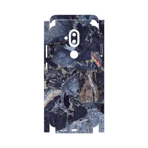 MAHOOT Broken black marble-FullSkin Cover Sticker for Nokia 8.1