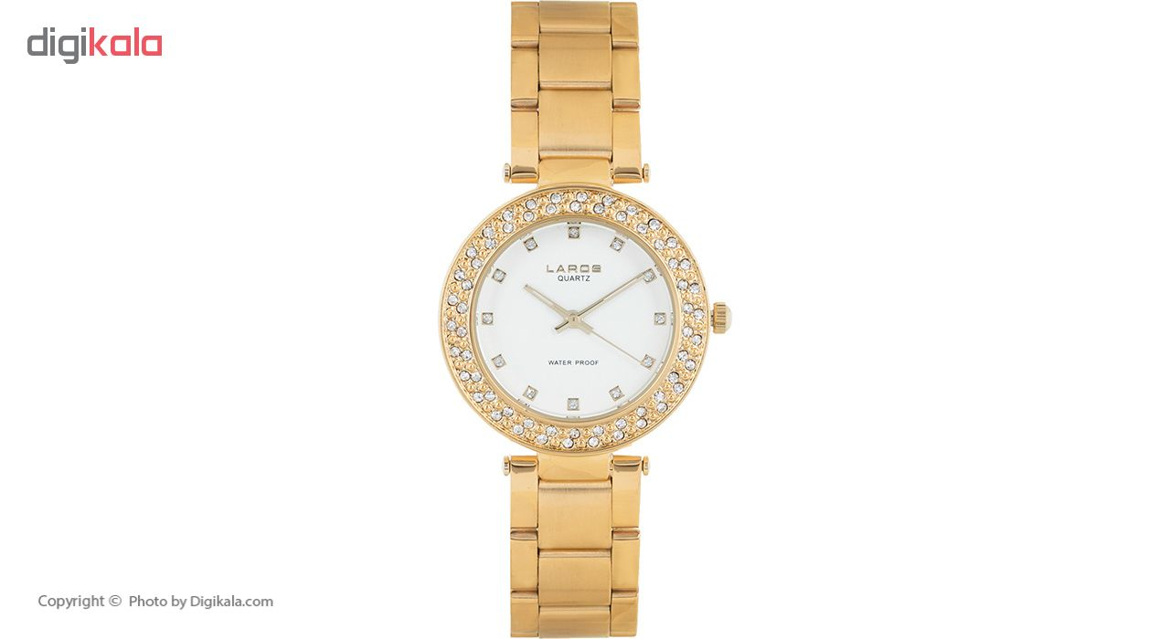 ساعت مچی عقربه ای زنانه لاروس مدل No 0917-80086