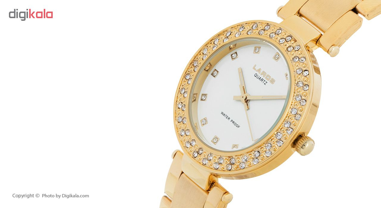 ساعت مچی عقربه ای زنانه لاروس مدل No 0917-80086