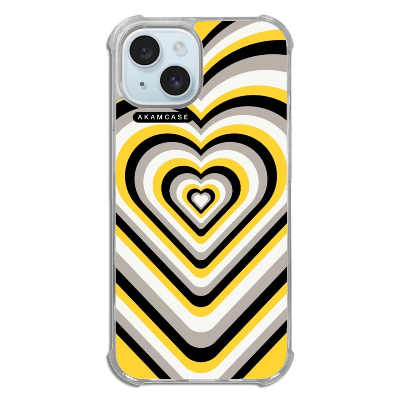 کاور آکام مدل AMCWTA15-HEART19 مناسب برای گوشی موبایل اپل iPhone 15