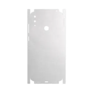 MAHOOT Metallic-White-FullSkin Cover Sticker for Huawei Y7 Prime 2019