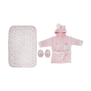 ست 3 تکه حوله نوزادی ببسی مدل 189P سایز 2 سال