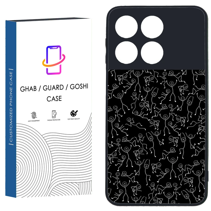 کاور قاب گارد گوشی طرح فانتزی کد 122 - TPU مناسب برای گوشی موبایل شیائومی Poco X6 Pro 5G / Redmi K70E