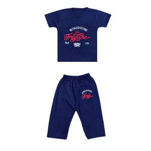 ست تی شرت و شلوارک بچگانه کد T-T3