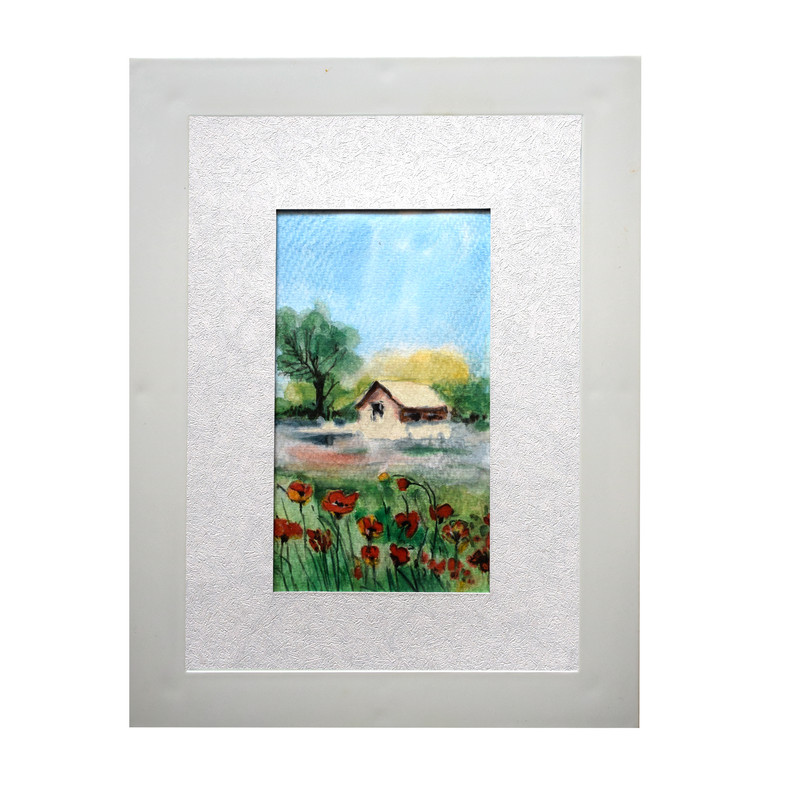 تابلو نقاشی آبرنگ مدل A40