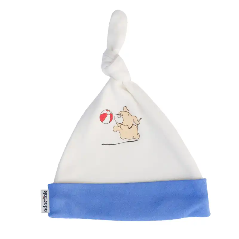 کلاه گره ای آدمک طرح خرس پشمالو