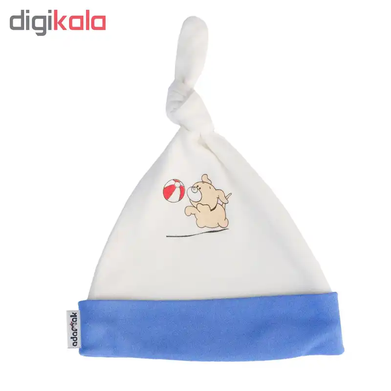 کلاه گره ای آدمک طرح خرس پشمالو