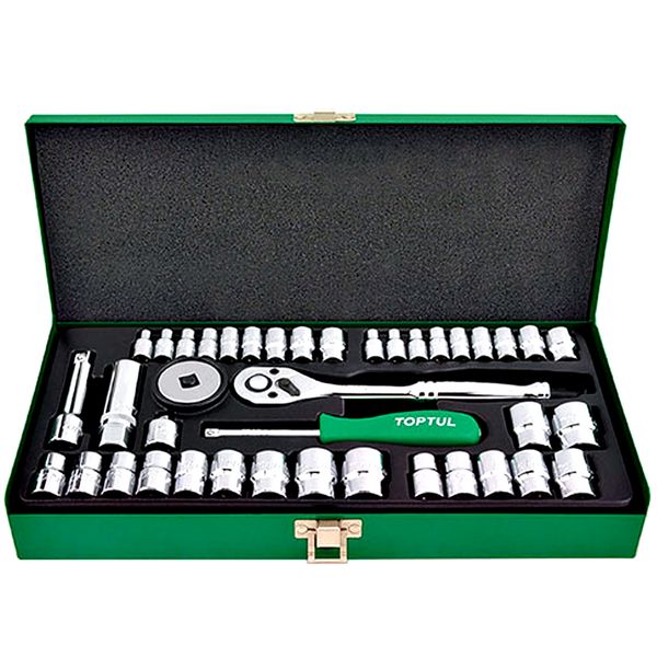 آچار بکس تاپ تول مدل GCAD4002 مجموعه 40 عددی آچار بکس تاپ تول مدل GCAD4002 مجموعه 40 عددی