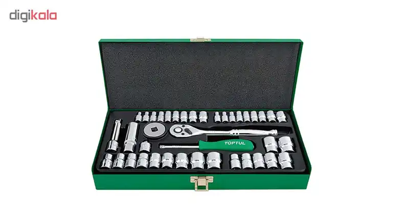 آچار بکس تاپ تول مدل GCAD4002 مجموعه 40 عددی