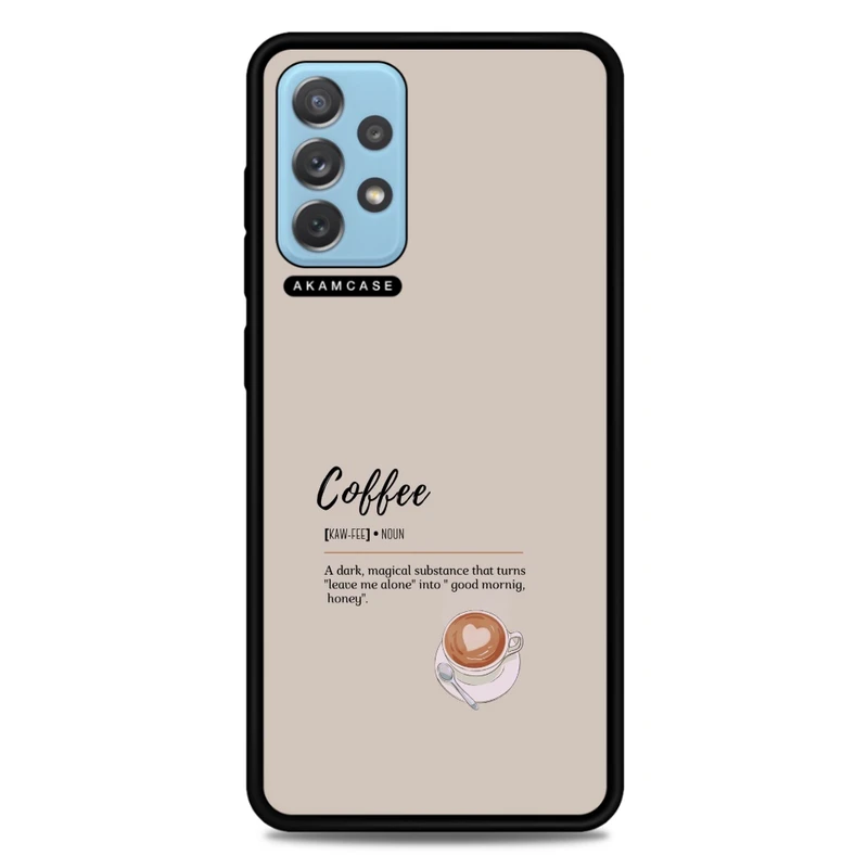 کاور آکام مدل AMC-WSGA72-COFFEE-16 مناسب برای گوشی موبایل سامسونگ Galaxy A72