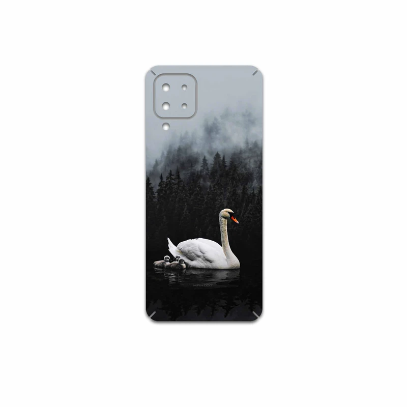 برچسب پوششی ماهوت مدل Swan-Lake مناسب برای گوشی موبایل سامسونگ Galaxy A22 4G
