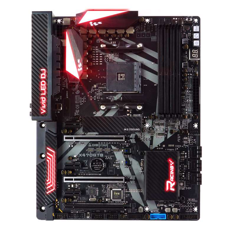 مادربرد بایوستار مدل X470GT8 مادربرد بایوستار مدل X470GT8