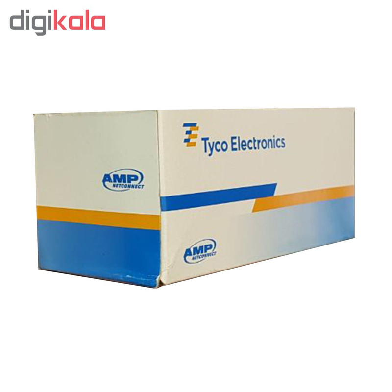کانکتور Cat6 ای ام پی مدل AMP-110 بسته 10 عددی 3
