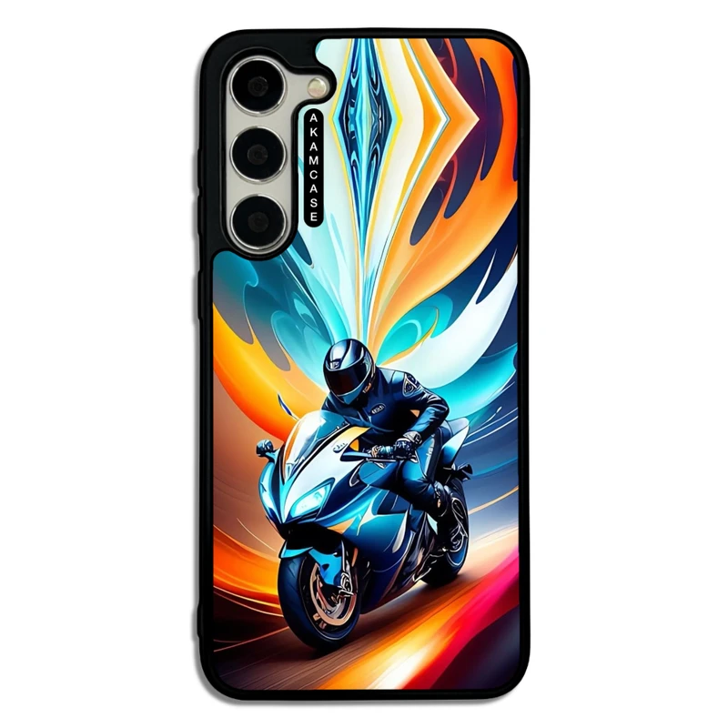 کاور آکام مدل AMC-WSGS23P-MOTORCYCLE-6 مناسب برای گوشی موبایل سامسونگ Galaxy S23 Plus