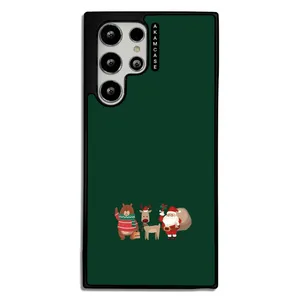 AKAM AMC-WSGS22U-CHRISTMAS-3 Cover For Samsung Galaxy S22 Ultra