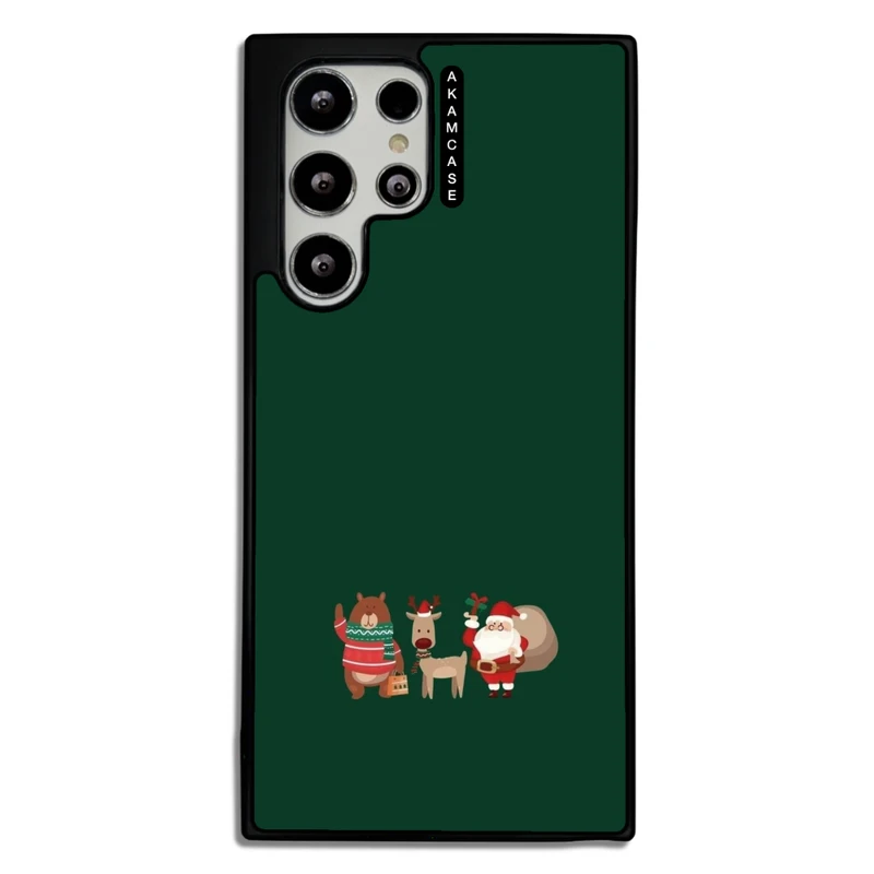 کاور آکام مدل AMC-WSGS22U-CHRISTMAS-3 مناسب برای گوشی موبایل سامسونگ Galaxy S22 Ultra