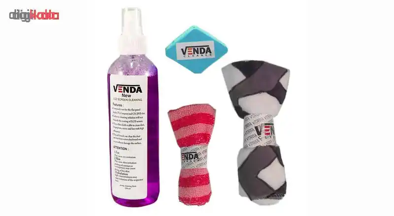 کیت تمیز کننده وندا مدلV-01 مجموعه 4 عددی