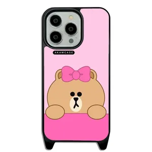 AKAM AMCWLA13PRO-BROWN10 Cover For Apple iPhone 13 Pro