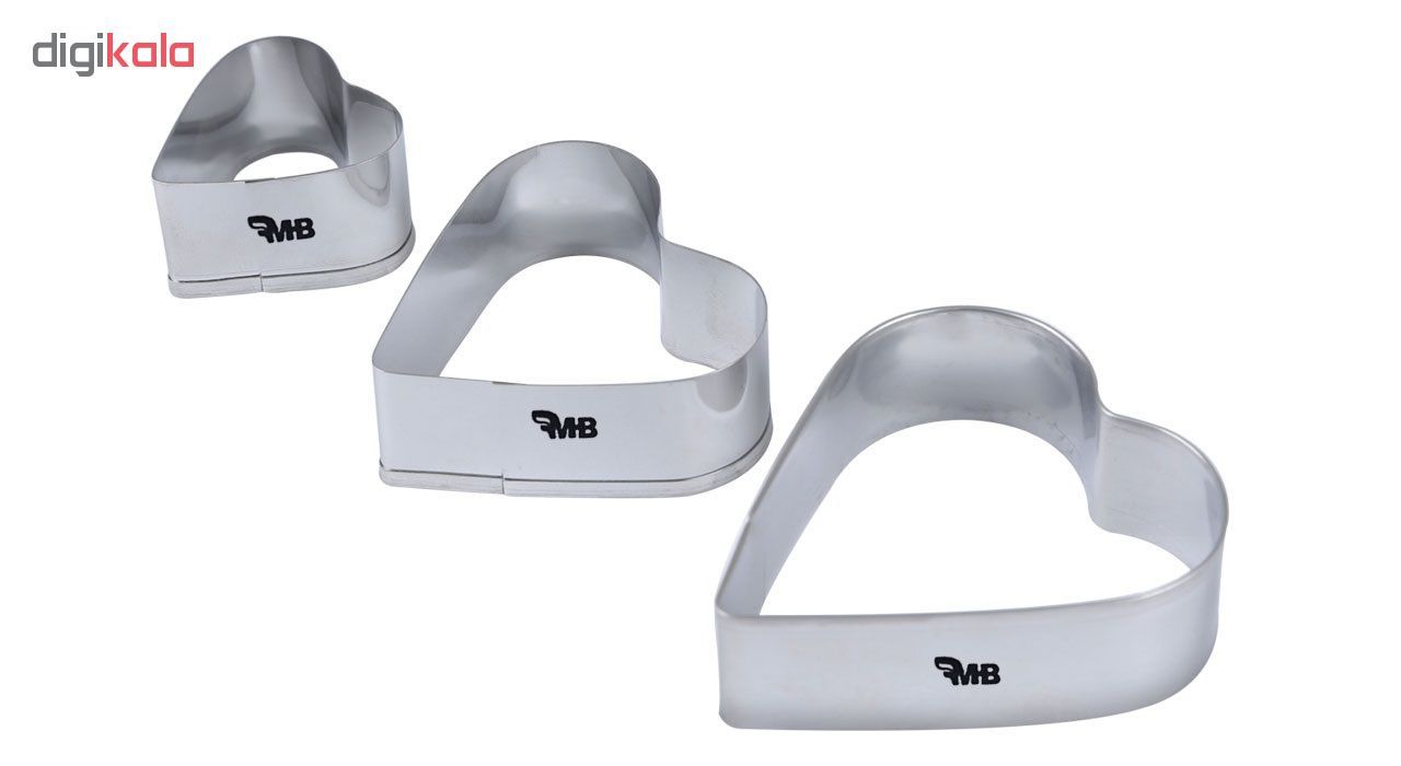 قالب شیرینی پزی ام بی کد S3112 مجموعه 6 عددی main 1 2