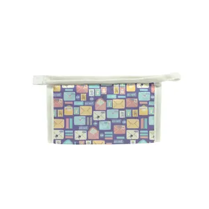 کیف لوازم آرایش زنانه مدل پاکت نامه کد a4